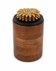 Wooden Canister - Floral