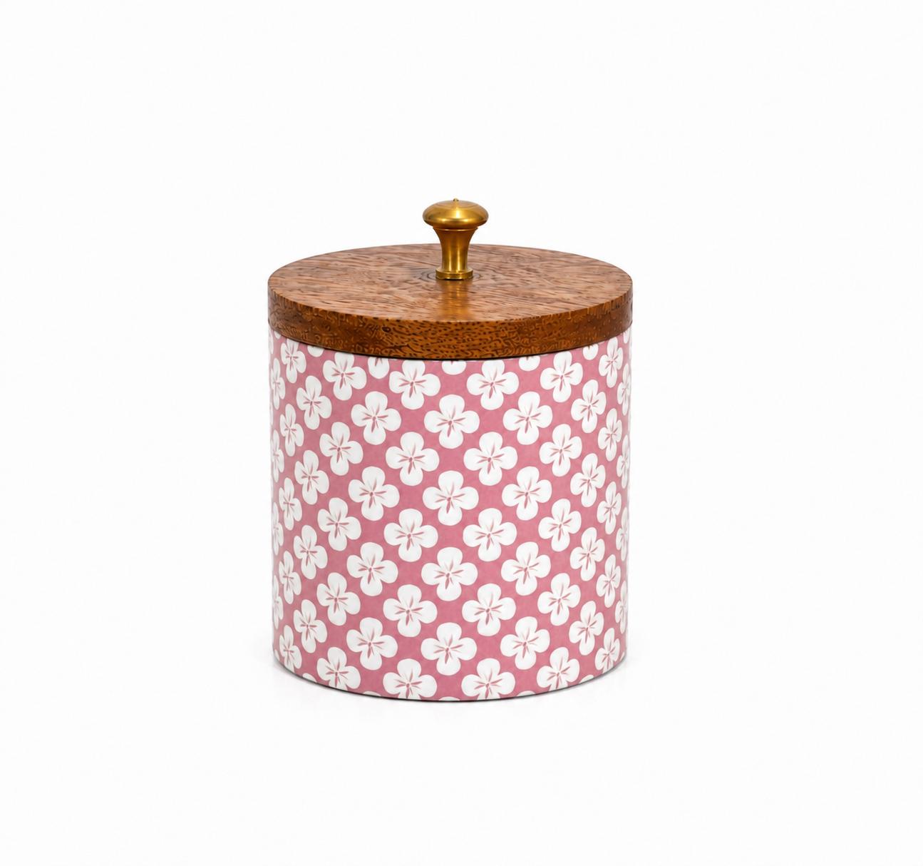 Wooden Canister - Enchanted Garden