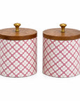 Wooden Canister - Enchanted Garden