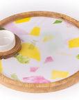 Chip and Dip Round Platter