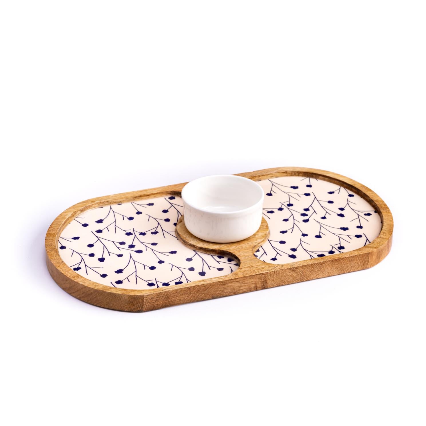 Chip and Dip Oval (Patterned)