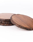 Coasters Wooden Bark