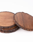 Coasters Wooden Bark