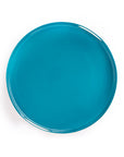 Metal Tray - Solid Blue Round