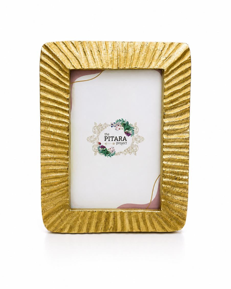 Photo Frame Metal Gold