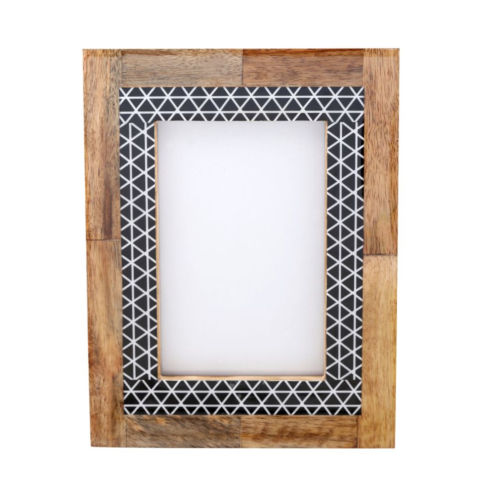 Photo Frame Wood Meena Combo