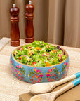 Wooden Salad Bowl + Server Set