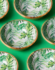 Serving Bowl Wooden Tropical