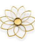T-Light Holder Metal Floral Diya