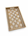 Tray Wooden - Coastal Seashell
