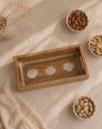 Tray Wooden - Coastal Seashell