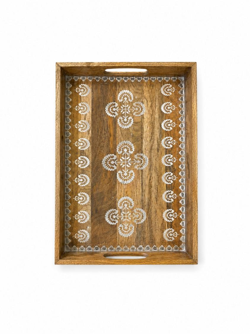 Tray Wooden - Gulmohar