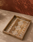Tray Wooden - Gulmohar