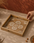 Tray Wooden - Gulmohar
