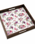 Tray Wooden - Enchanted Garden