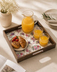 Tray Wooden - Enchanted Garden