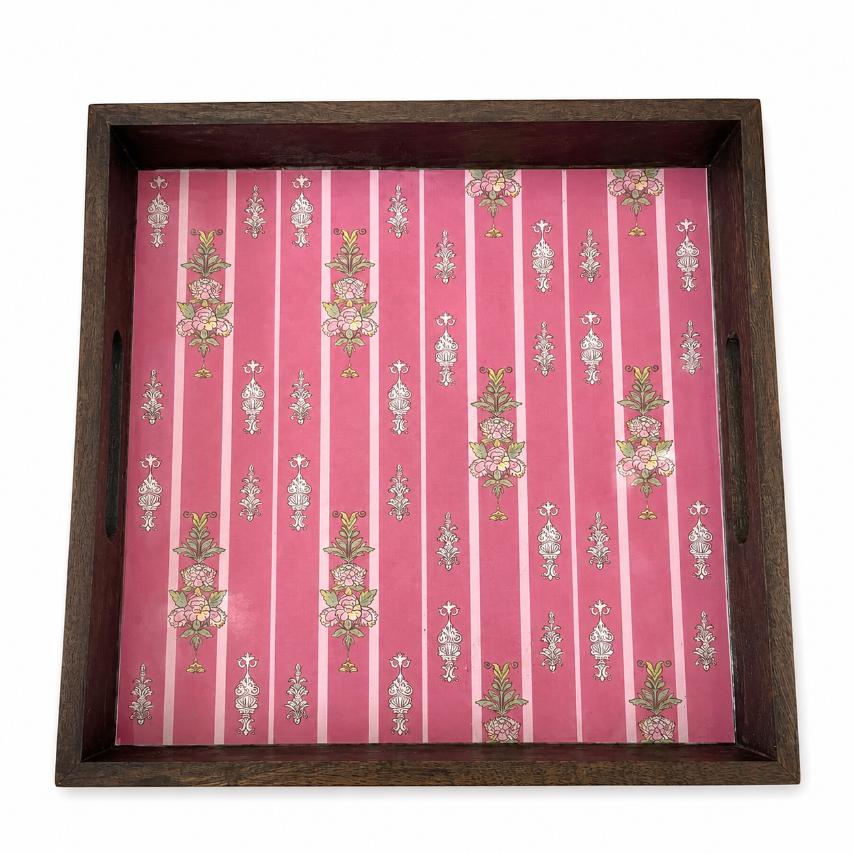Tray Wooden - Enchanted Garden