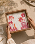 Tray Wooden - Palm Royale