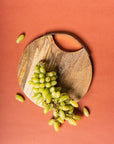 Serving Board Circle with Gold Handle