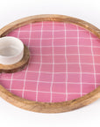 Chip and Dip Round Platter